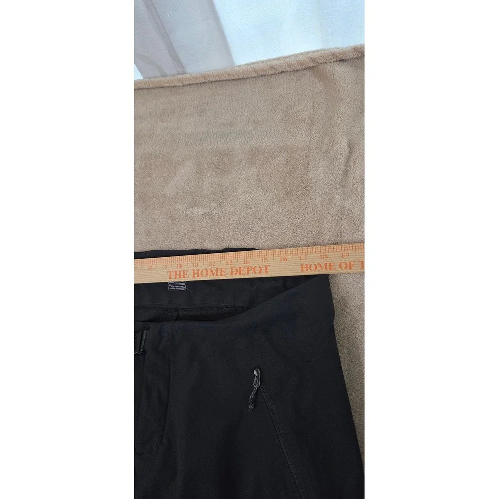 The North Face Summit Series Belted Pants Men's 36x32 Black Stretch Hiking EUC